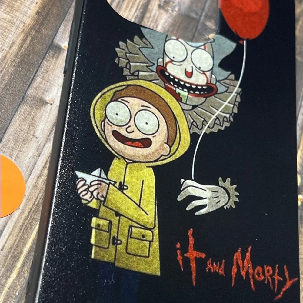 5for$10 Inspired Adult Cartoon Parody It Rick & Morty IPhone 14 Pro Phone Case